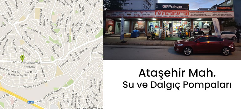 Ataşehir En İyi Fiyatlarla Dalgıç Pompa ve Su Tahliye Pompası